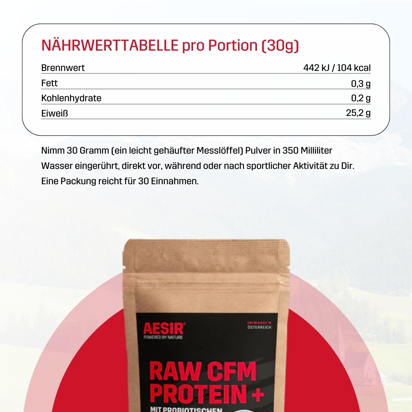 RAW CFM PROTEIN+